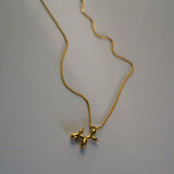 Puppy Necklace by SVE Jewels | Charm Necklace 18K Gold | Waterproof Necklace