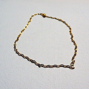 Sequin Choker by SVE Jewels | Dainty Gold Necklace | Waterproof Necklace