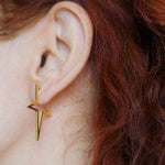 Load image into Gallery viewer, Star Studs - 18K Gold Steel Earrings - Waterproof Earrings Canada
