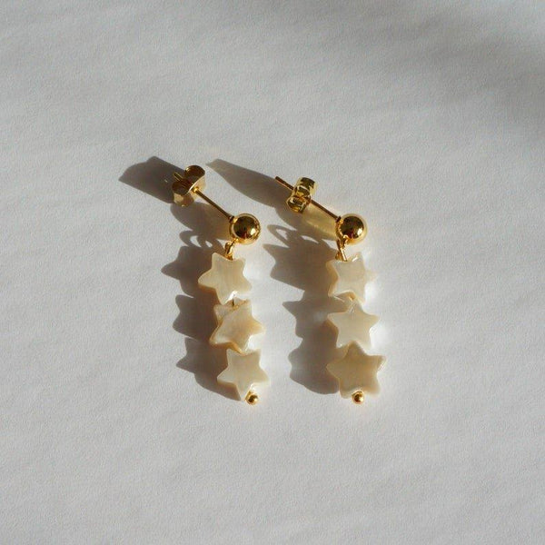 Stella Earrings - Pearl Drop Earrings - Waterproof Earrings Canada