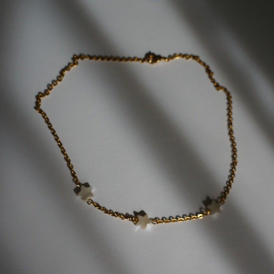 Stella Necklace - 18K Gold Steel Necklace - Waterproof Necklaces Canada