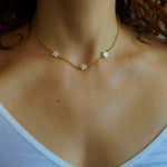 Load image into Gallery viewer, Stella Necklace - 18K Gold Steel Necklace - Waterproof Necklaces Canada
