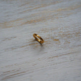 Wheat Ring - 18K Gold Ring - Waterproof Ring