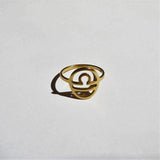 Zodiac Ring - Gold Stacking Ring - Waterproof Rings Canada